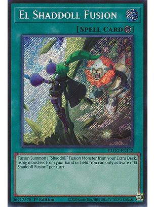 El Shaddoll Fusion - BLGG-EN112 - Secret Rare