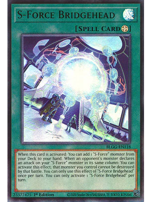 S-Force Bridgehead - BLGG-EN118 - Ultra Rare