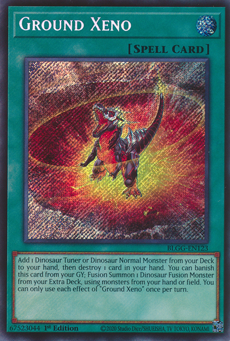 Ground Xeno - BLGG-EN123 - Secret Rare 1