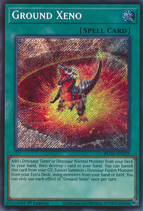Ground Xeno - BLGG-EN123 - Secret Rare