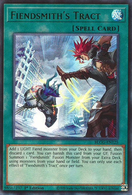 Fiendsmith's Tract - BLGG-EN125 - Ultra Rare 1