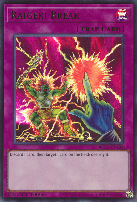 Raigeki Break - BLGG-EN131 - Ultra Rare 1