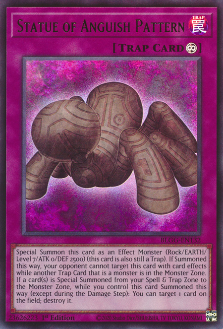 Statue of Anguish Pattern - BLGG-EN132 - Ultra Rare 1