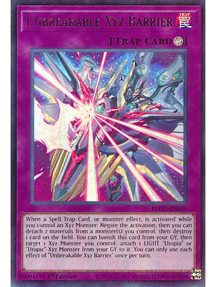 Unbreakable Xyz Barrier - BLGG-EN135 - Ultra Rare