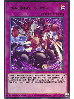 Dracotail Sting - BLGG-EN136 - Ultra Rare