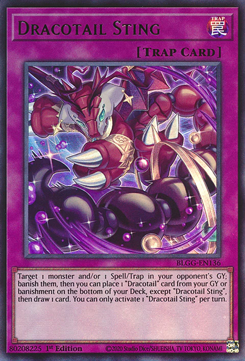 Dracotail Sting - BLGG-EN136 - Ultra Rare