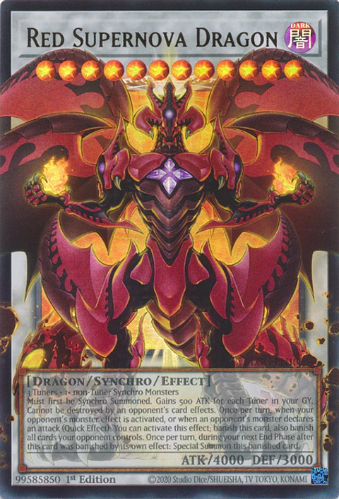 Red Supernova Dragon - BLGG-EN139 - Ultra Rare