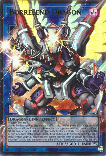 Borrelend Dragon - BLGG-EN142 - Ultra Rare 1