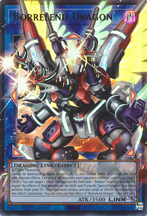 Borrelend Dragon - BLGG-EN142 - Ultra Rare