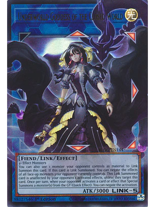 Underworld Goddess of the Closed World - BLGG-EN144 - Ultra Rare