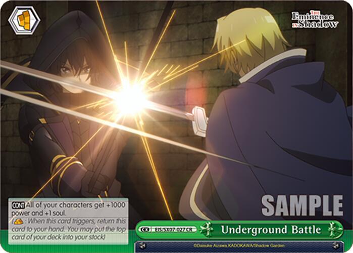 Underground Battle - EIS/SX07-027 - CR 1