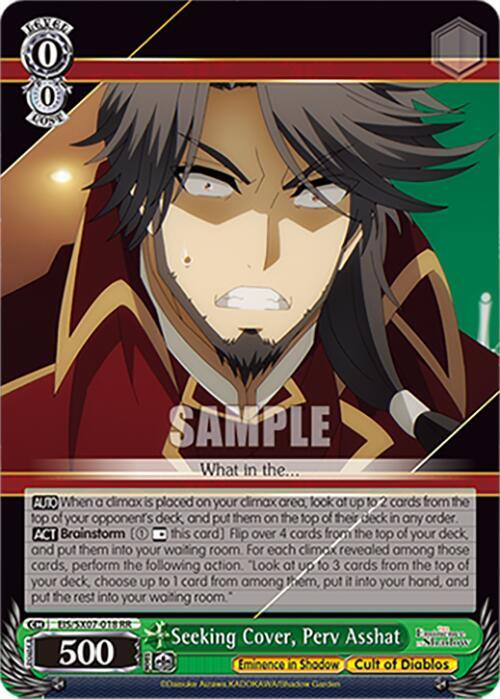 Seeking Cover, Perv Asshat - EIS/SX07-018 - RR 1