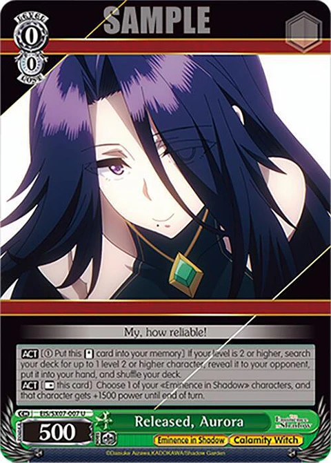 Released, Aurora - EIS/SX07-007 - U