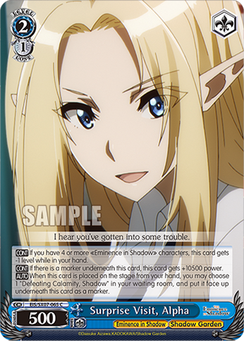 Surprise Visit, Alpha - EIS/SX07-065 - C 1