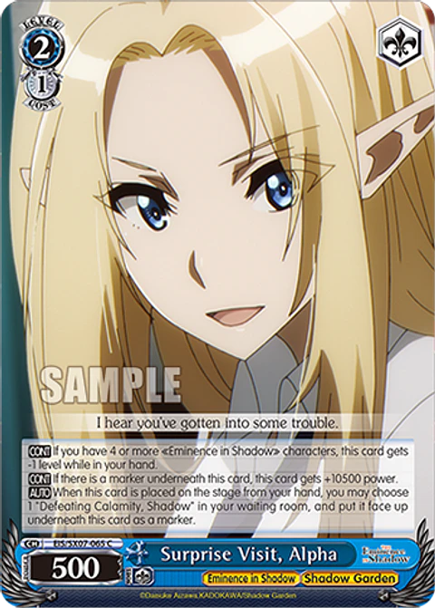 Surprise Visit, Alpha - EIS/SX07-065 - C