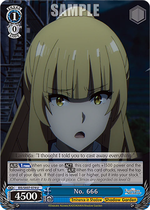 No. 666 - EIS/SX07-074 - U