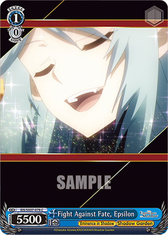 Fight Against Fate, Epsilon - EIS/SX07-078 - C 1