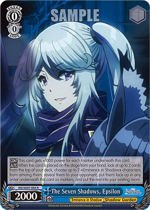 The Seven Shadows, Epsilon - EIS/SX07-083 - R