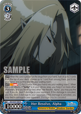 Her Resolve, Alpha - EIS/SX07-089 - R 1