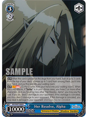 Her Resolve, Alpha - EIS/SX07-089 - R