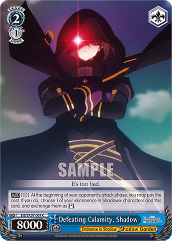 Defeating Calamity, Shadow - EIS/SX07-067 - C 1