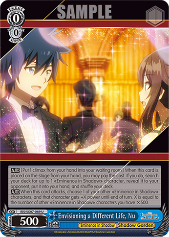 Envisioning a Different Life, Nu - EIS/SX07-069 - U 1