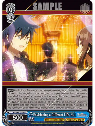 Envisioning a Different Life, Nu - EIS/SX07-069 - U
