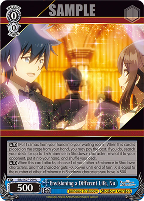 Envisioning a Different Life, Nu - EIS/SX07-069 - U