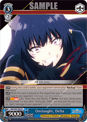 Onslaught, Delta - EIS/SX07-087 - R 1