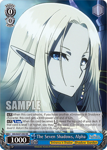 The Seven Shadows, Alpha - EIS/SX07-090 - RR 1