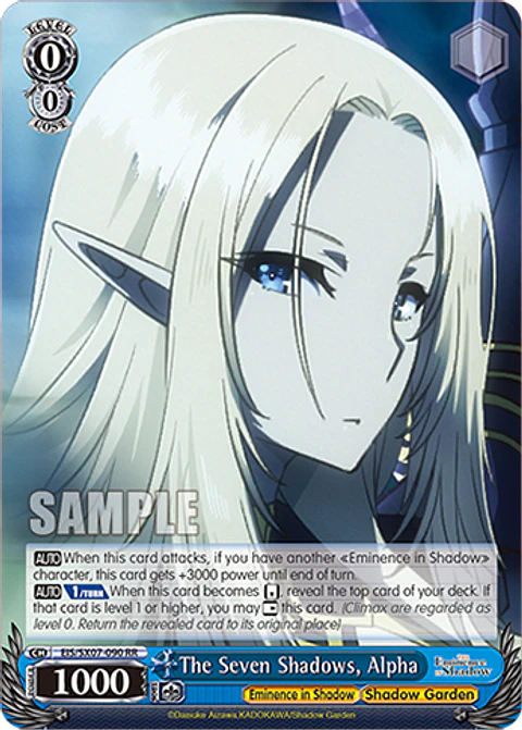 The Seven Shadows, Alpha - EIS/SX07-090 - RR