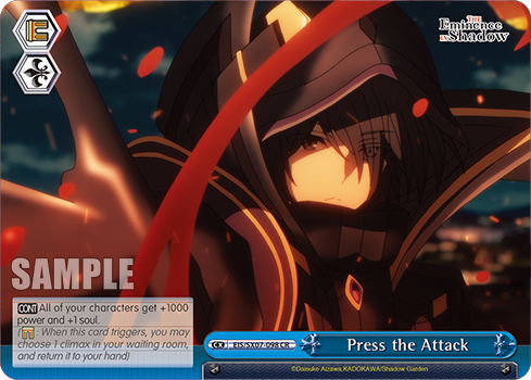 Press the Attack (RRR) - EIS/SX07-098R - RRR 1