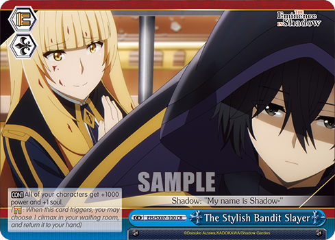 The Stylish Bandit Slayer - EIS/SX07-100 - CR 1