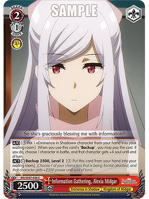 Information Gathering, Alexia Midgar - EIS/SX07-036 - C