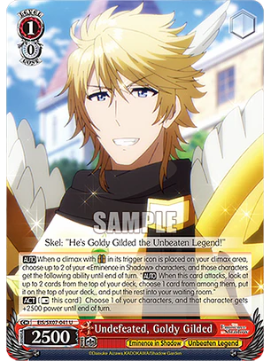 Undefeated, Goldy Gilded - EIS/SX07-041 - U