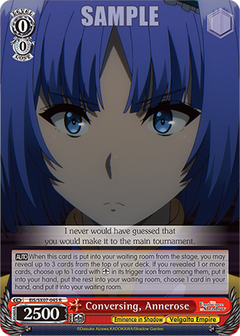 Conversing, Annerose - EIS/SX07-045 - R 1