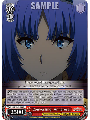 Conversing, Annerose - EIS/SX07-045 - R