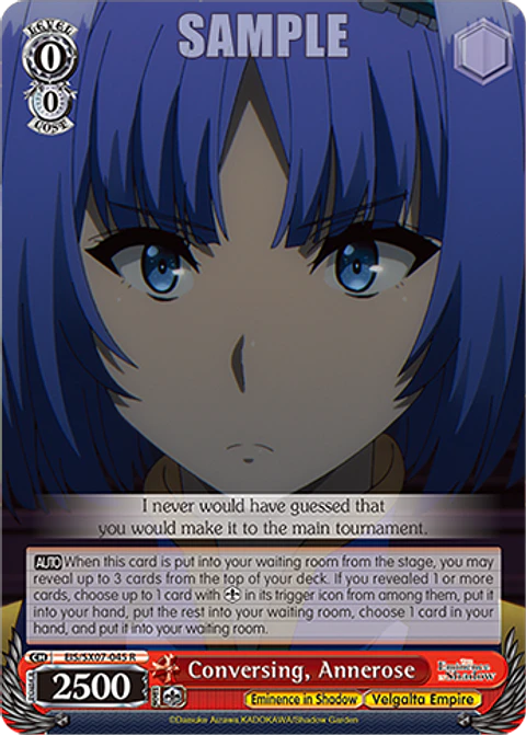 Conversing, Annerose - EIS/SX07-045 - R