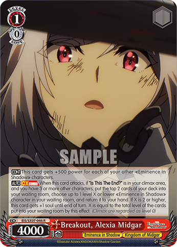 Breakout, Alexia Midgar - EIS/SX07-046 - R 1