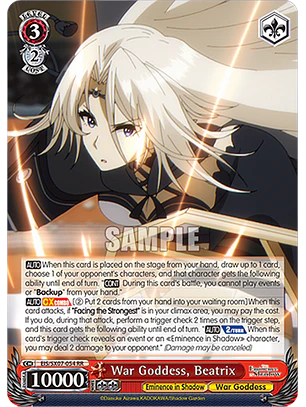 War Goddess, Beatrix - EIS/SX07-054 - RR
