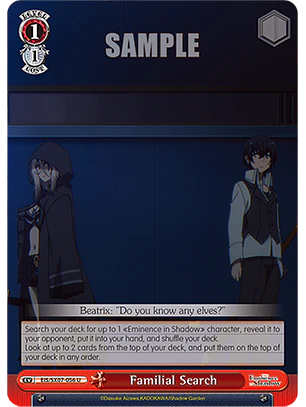 Familial Search - EIS/SX07-056 - U