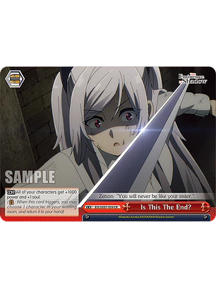 Is This The End? - EIS/SX07-059 - CR