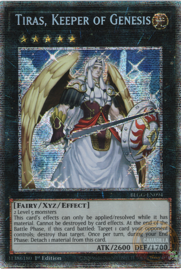 Tiras, Keeper of Genesis - BLGG-EN094 - Starlight Rare 1