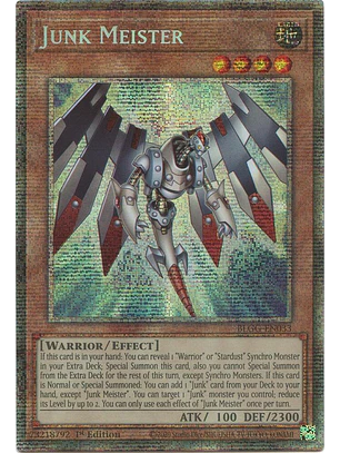 Junk Meister - BLGG-EN033 - Starlight Rare