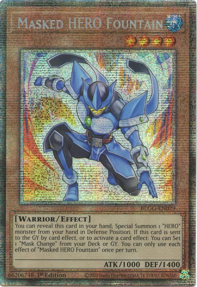Masked HERO Fountain - BLGG-EN029 - Starlight Rare 1