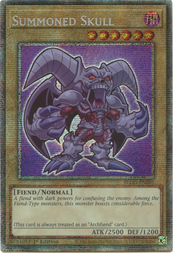Summoned Skull - BLGG-EN001 - Starlight Rare 1