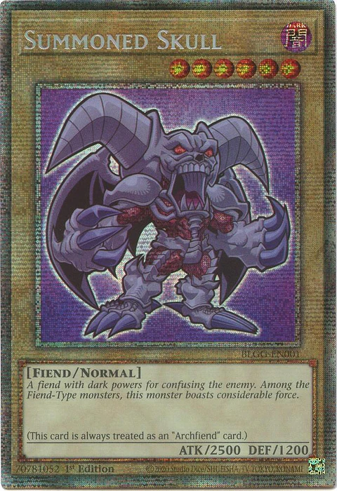 Summoned Skull - BLGG-EN001 - Starlight Rare