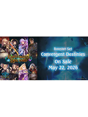 Bushiroad Shadowverse Evolve: Convergent Destinies - Booster Set En Ingles 