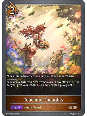 Touching Thoughts - BP17-072EN - Bronze