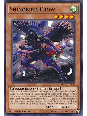 Shinobird Crow - MP17-EN188 - Common
